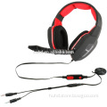 3.5mm flat cable PC headset foldable stereo gaming headphone for PS4 Xbox one private tooling